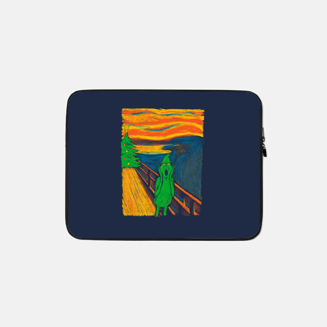 The Scream Of The Grinch-None-Zippered-Laptop Sleeve-Umberto Vicente