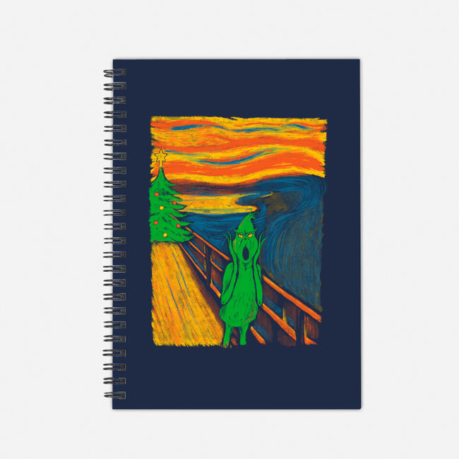 The Scream Of The Grinch-None-Dot Grid-Notebook-Umberto Vicente