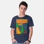 The Scream Of The Grinch-Mens-Basic-Tee-Umberto Vicente
