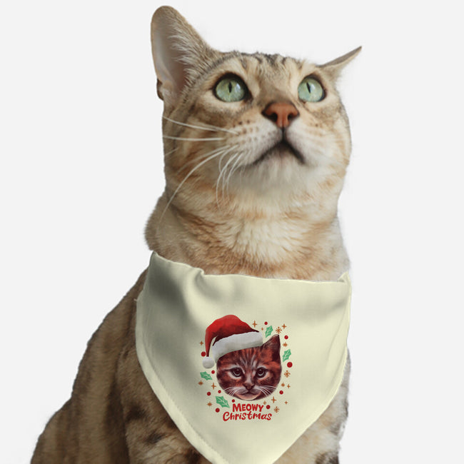 Wish You A Meowy Christmas-Cat-Adjustable-Pet Collar-dandingeroz