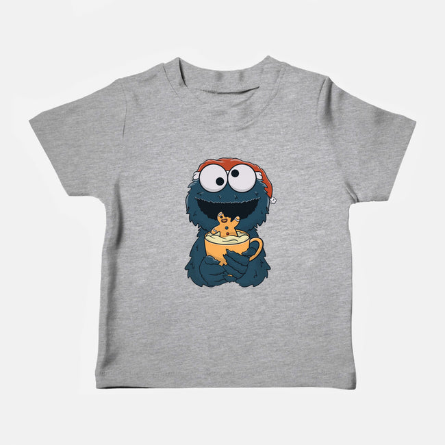 Gingerbread Monster-Baby-Basic-Tee-Claudia