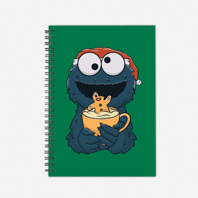 Gingerbread Monster-None-Dot Grid-Notebook-Claudia