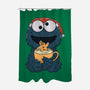 Gingerbread Monster-None-Polyester-Shower Curtain-Claudia