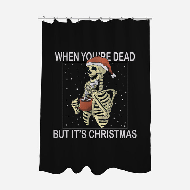 But It's Xmas-None-Polyester-Shower Curtain-Claudia