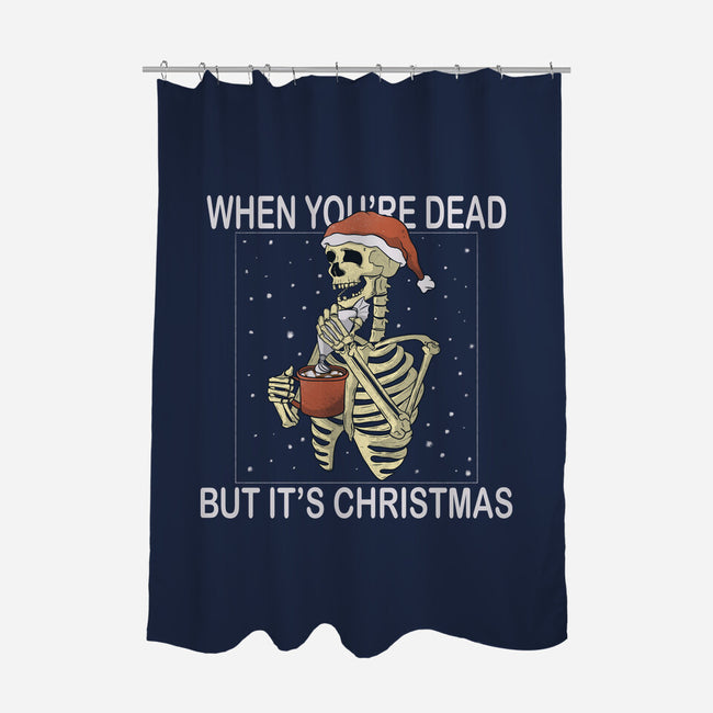 But It's Xmas-None-Polyester-Shower Curtain-Claudia