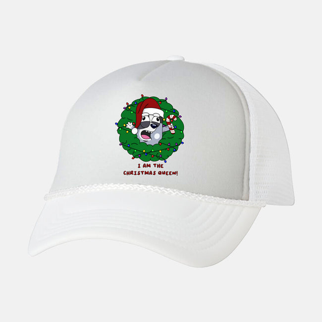 Christmas Queen-Unisex-Trucker-Hat-Alexhefe