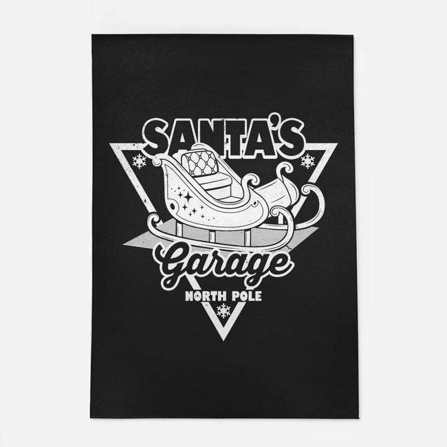 Santa's Garage-None-Indoor-Rug-Boggs Nicolas