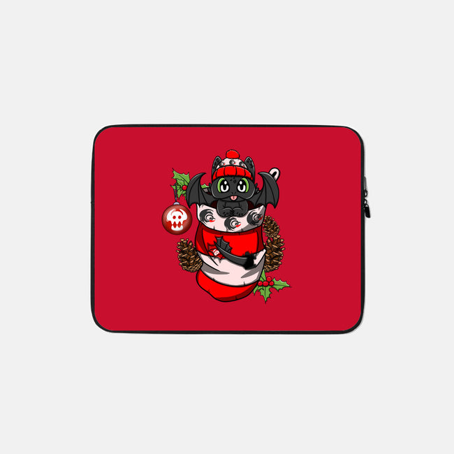 Dragon Christmas Stockings-None-Zippered-Laptop Sleeve-JamesQJO