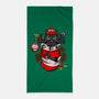 Dragon Christmas Stockings-None-Beach-Towel-JamesQJO