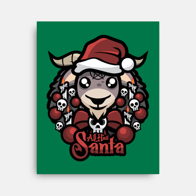All Hail Santa-None-Stretched-Canvas-jrberger