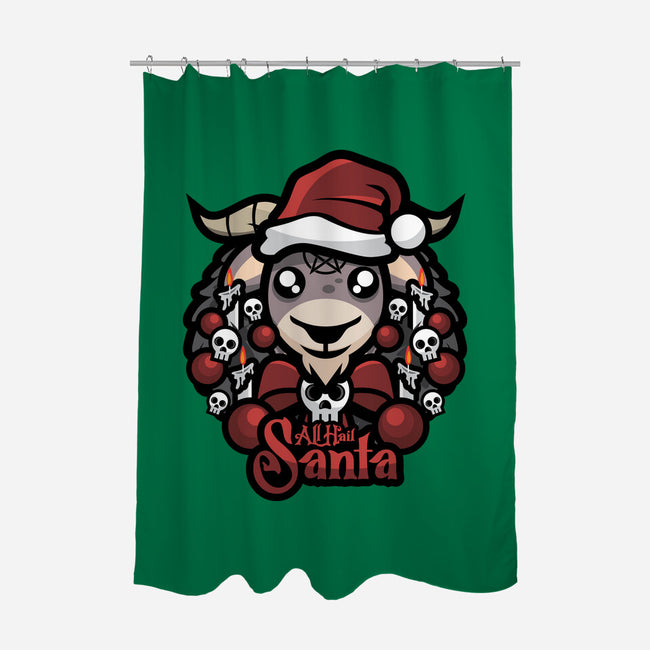 All Hail Santa-None-Polyester-Shower Curtain-jrberger