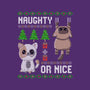 Naughty Or Nice Kittens-Womens-Racerback-Tank-NMdesign