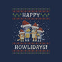 Happy Howlidays-None-Fleece-Blanket-kg07