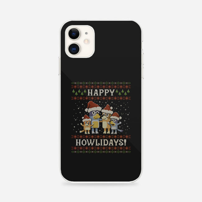 Happy Howlidays-iPhone-Snap-Phone Case-kg07