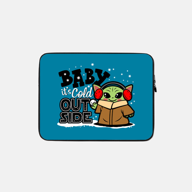 Child It's Cold Outside-None-Zippered-Laptop Sleeve-Boggs Nicolas