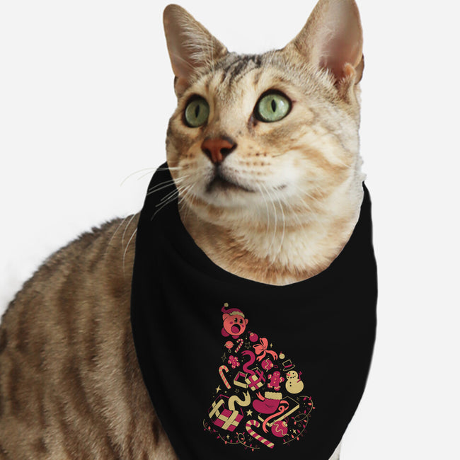 Merry Kirbsmas-Cat-Bandana-Pet Collar-eduely