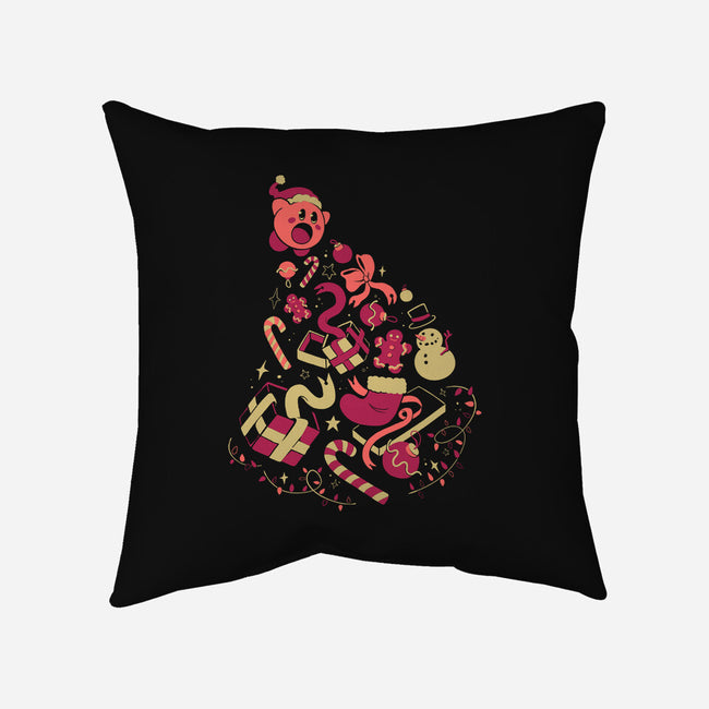 Merry Kirbsmas-None-Non-Removable Cover w Insert-Throw Pillow-eduely