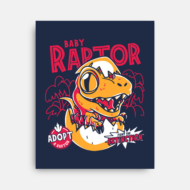 Baby Raptor-None-Stretched-Canvas-estudiofitas