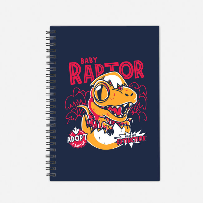 Baby Raptor-None-Dot Grid-Notebook-estudiofitas