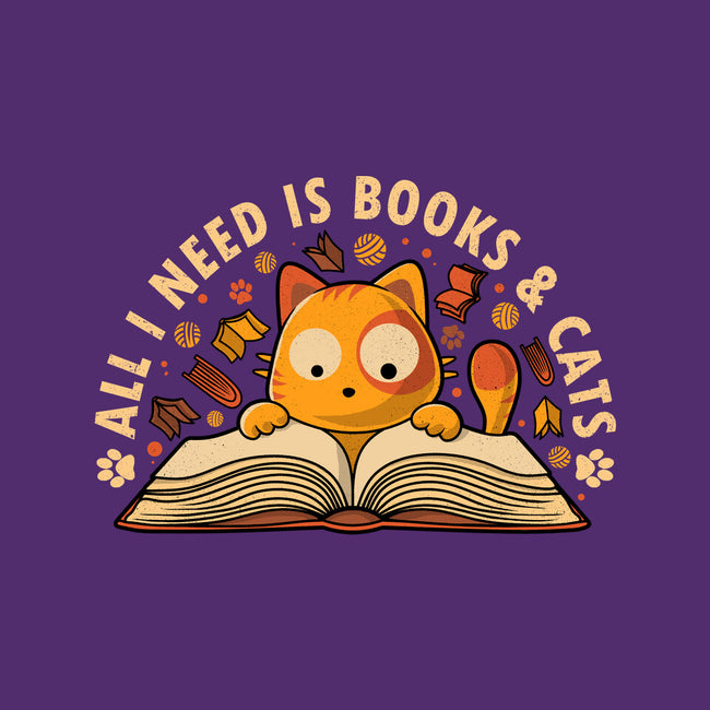 All I Need Is Books And Cats-Youth-Basic-Tee-erion_designs