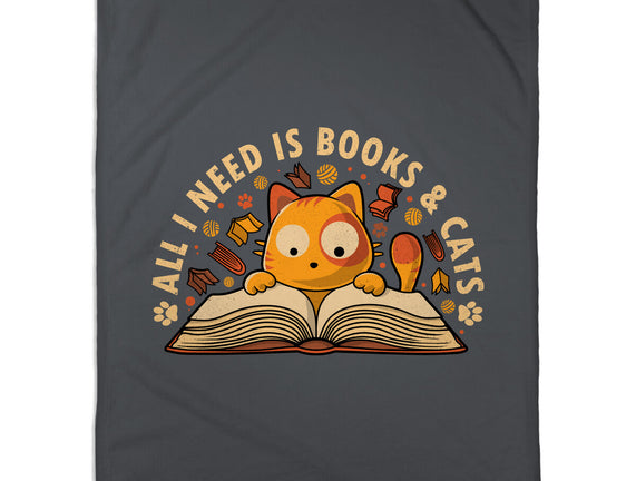 All I Need Is Books And Cats