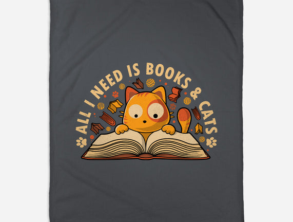 All I Need Is Books And Cats