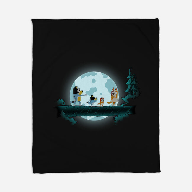 Bluey Matata-None-Fleece-Blanket-MaxoArt