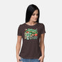 The Buddy Droid-Womens-Basic-Tee-Wheels