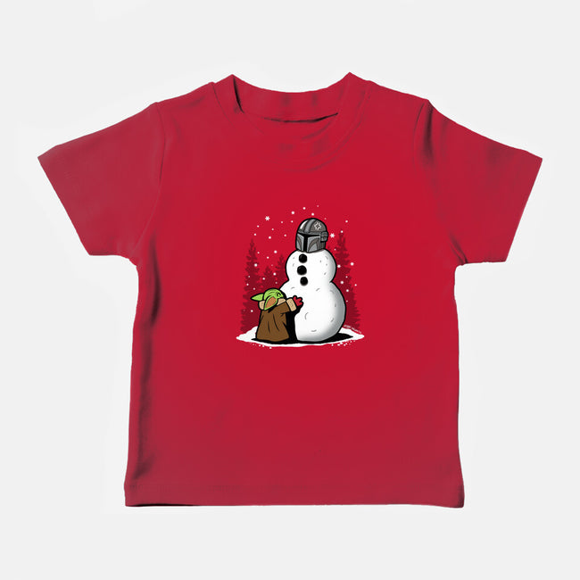 The Best Snowman In The Parsec-Baby-Basic-Tee-Boggs Nicolas