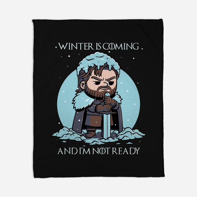 The Winter Is Coming-None-Fleece-Blanket-Studio Mootant