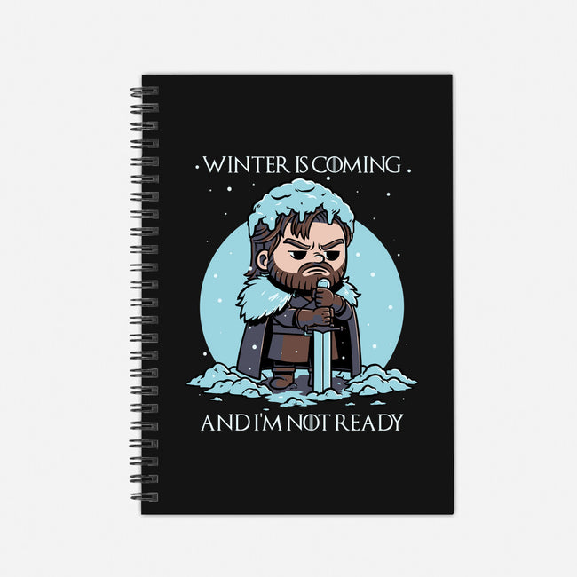 The Winter Is Coming-None-Dot Grid-Notebook-Studio Mootant