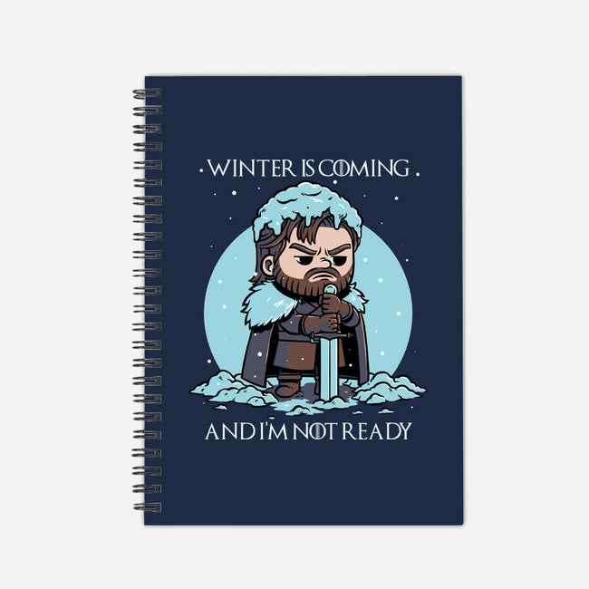 The Winter Is Coming-None-Dot Grid-Notebook-Studio Mootant
