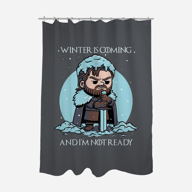 The Winter Is Coming-None-Polyester-Shower Curtain-Studio Mootant