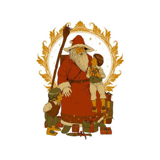 Santalf Claus-None-Glossy-Sticker-Hafaell