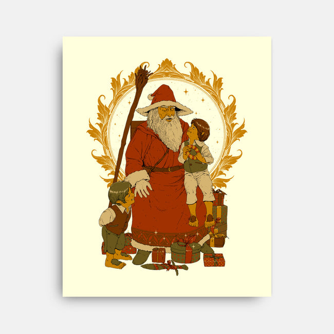 Santalf Claus-None-Stretched-Canvas-Hafaell