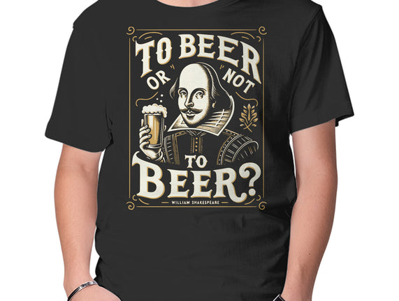 To Beer Or Not To Beer