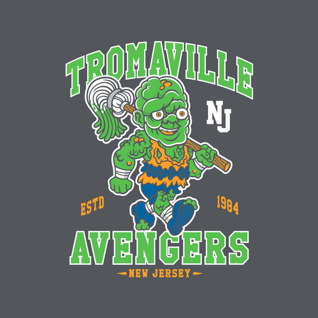 Tromaville Avengers-None-Removable Cover-Throw Pillow-Nemons