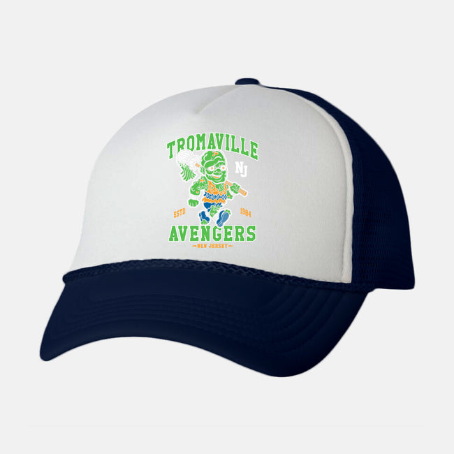 Tromaville Avengers-Unisex-Trucker-Hat-Nemons