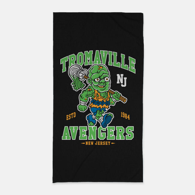 Tromaville Avengers-None-Beach-Towel-Nemons