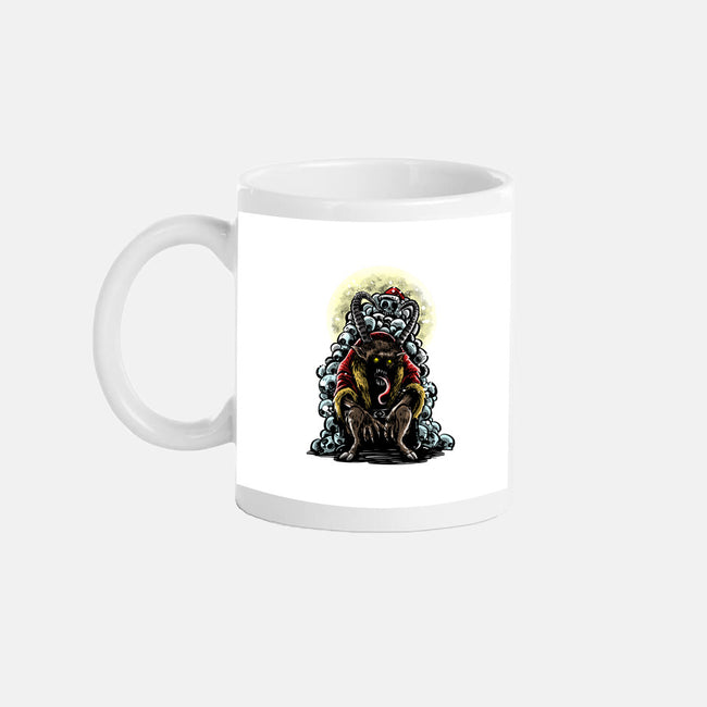 The Throne Of Krampus-None-Mug-Drinkware-zascanauta