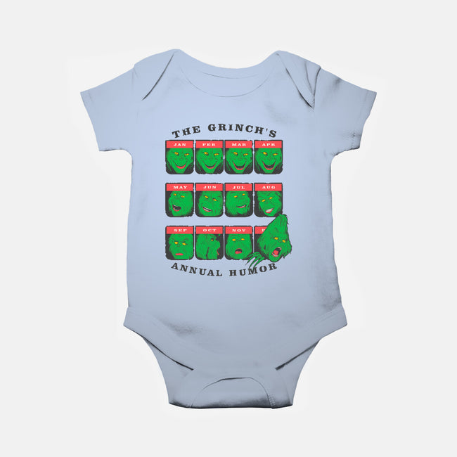 The Grinch's Annual Mood-Baby-Basic-Onesie-Umberto Vicente