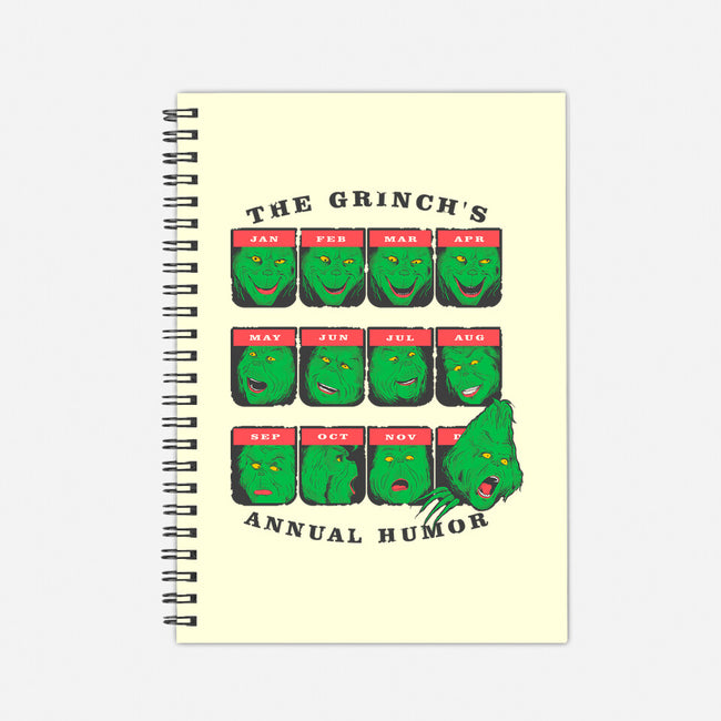 The Grinch's Annual Mood-None-Dot Grid-Notebook-Umberto Vicente