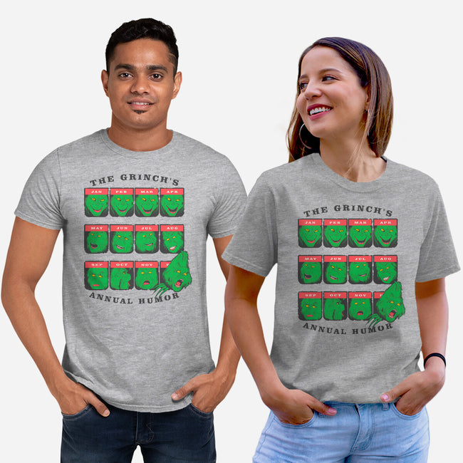The Grinch's Annual Mood-Unisex-Basic-Tee-Umberto Vicente