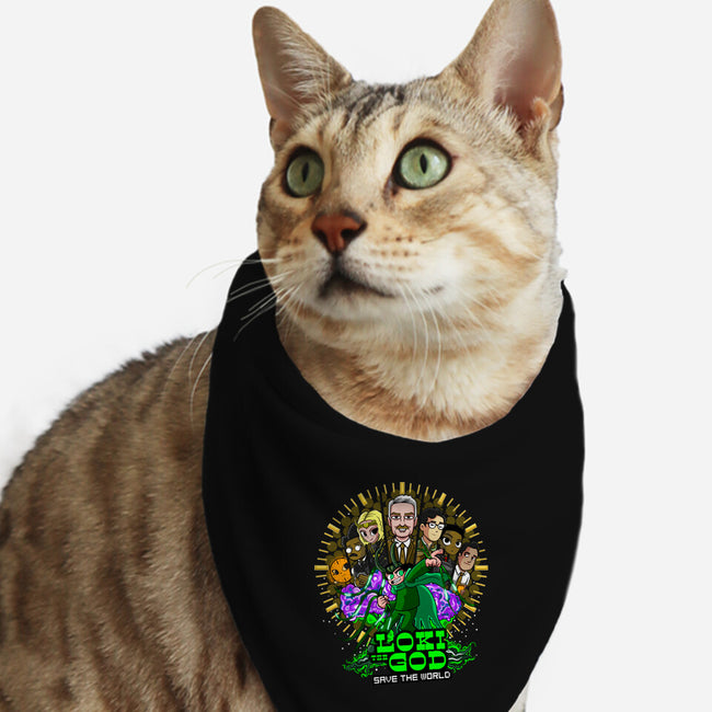 Loki Save The Work-Cat-Bandana-Pet Collar-MarianoSan