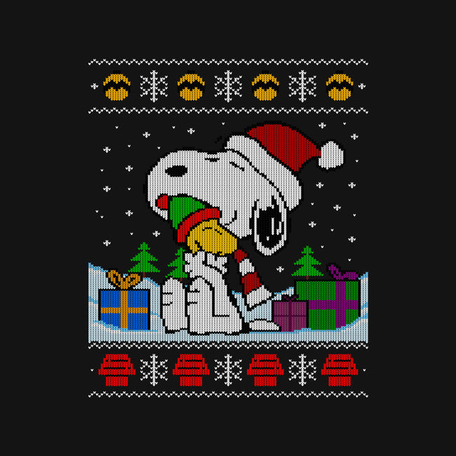 Holiday Beagle-Unisex-Basic-Tee-drbutler