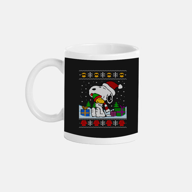 Holiday Beagle-None-Mug-Drinkware-drbutler