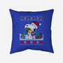 Holiday Beagle-None-Removable Cover-Throw Pillow-drbutler