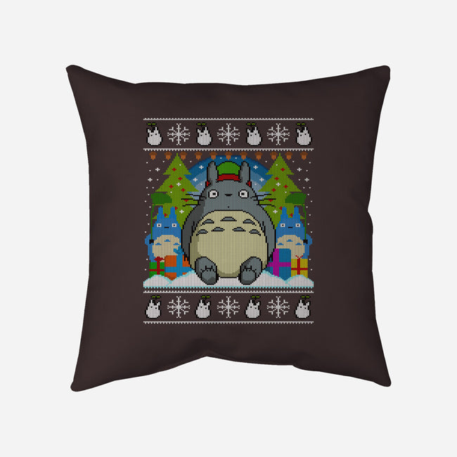 Festive Forest-None-Removable Cover w Insert-Throw Pillow-drbutler