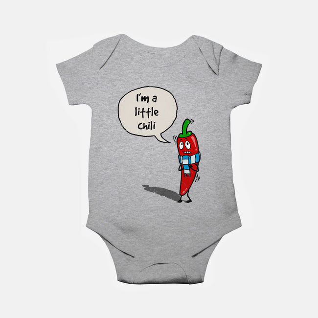 A Little Chili-Baby-Basic-Onesie-drbutler