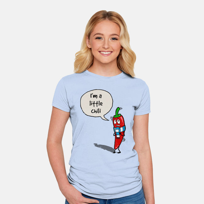 A Little Chili-Womens-Fitted-Tee-drbutler